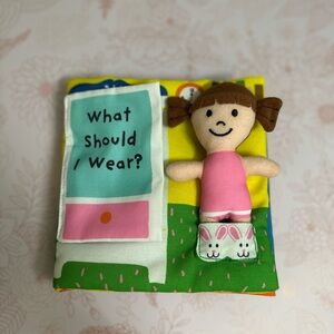 Melissa & Doug Soft Activity Baby Book - What Should I Wear?